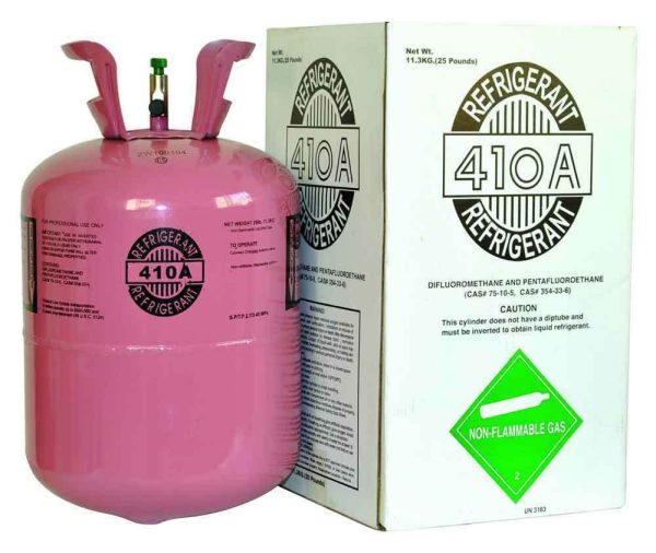 R-410A Refrigerant 25 lb Cylinder - HVAC Air Conditioning Refrigerant