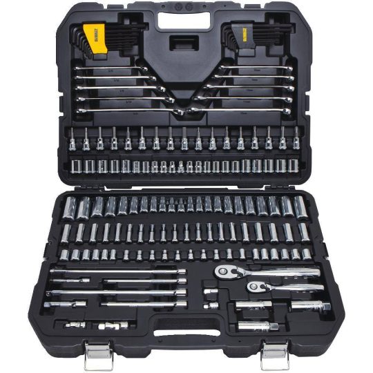 156-Piece Mechanics Tool Set, Professional Hand Tool Kit