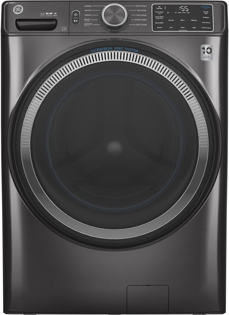 4.8 Cu. Ft. Front Load Washer - Large Capacity Washing Machine