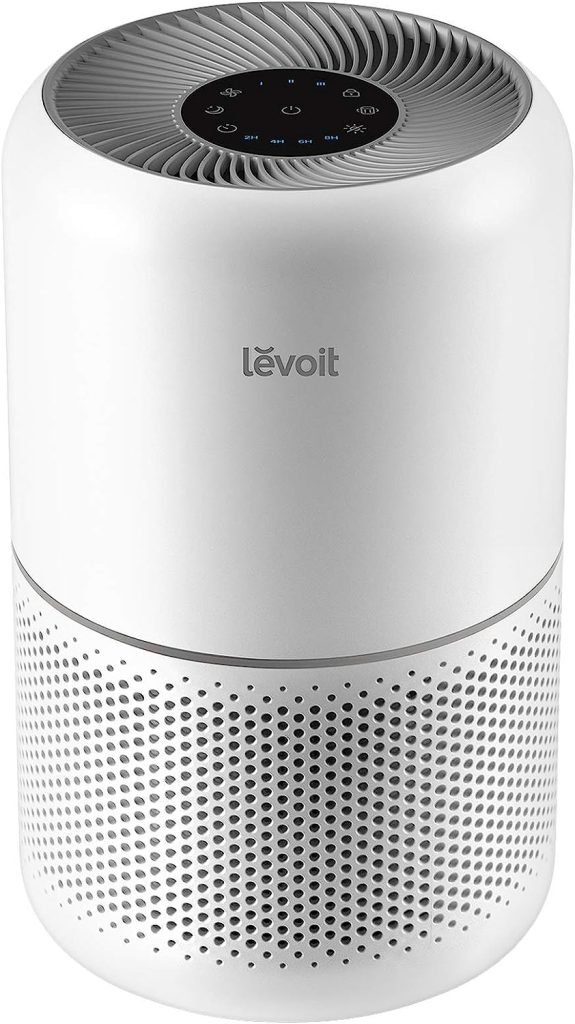 Air Purifier for Home, Compact Air Cleaner for Allergens, Dust, Pet Dander and Odors