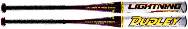 34/27 Slowpitch Softball Bat, Fusion Composite, 12-Inch Barrel, End-Loaded, SSUSA Approved