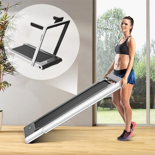 Portable 2-in-1 Under-Desk Treadmill for Home Use
