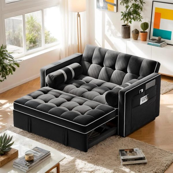 3-in-1 Convertible Sleeper Sofa Bed