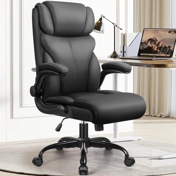 Ergonomic Big and Tall Executive Office Chair, High Back Computer Desk Chair for Home Office and Workspace
