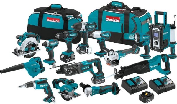 15-Tool Combination Kit with Charger