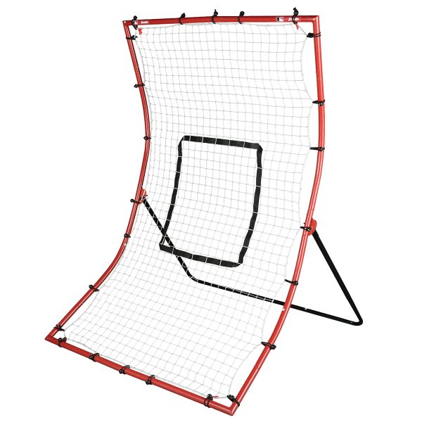 Baseball Rebounder and Pitchback Trainer Net, Practice Equipment for Throwing, Fielding and Hitting