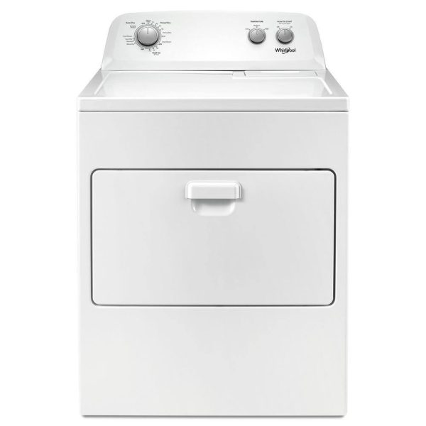7.0 Cu. Ft. Electric Dryer, White